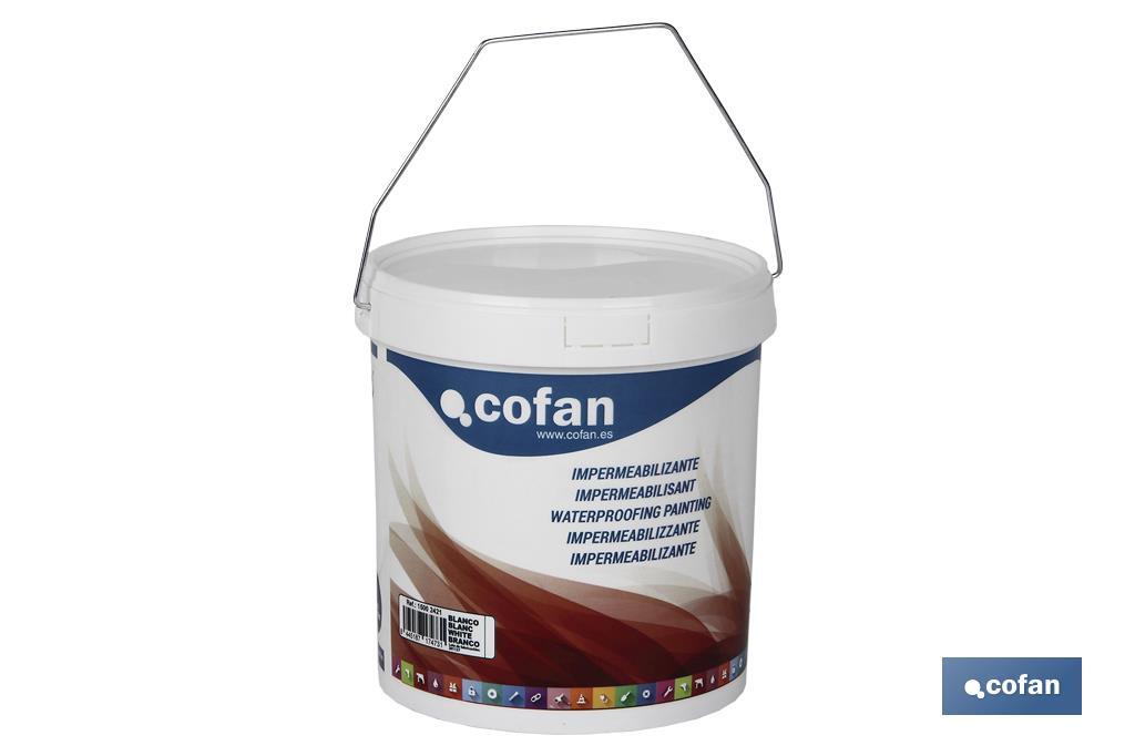 Revestimento Impermeabilizante | Para Interior e Exterior | Diferentes cores | Tinta anti humidade e anti mofo - Cofan