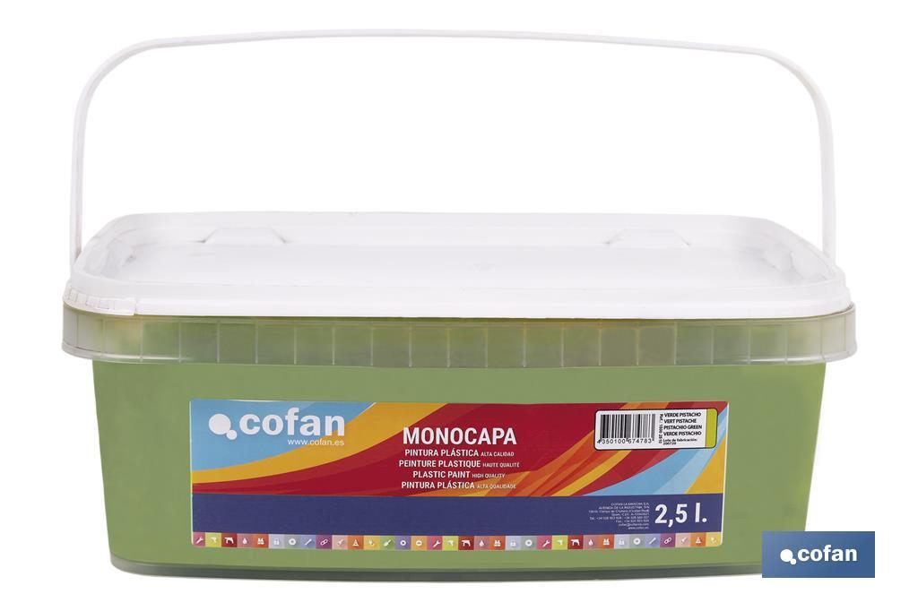 Peinture acrylique monocouche | Plusieurs couleurs | Convient pour utiliser à l'intérieur - Cofan