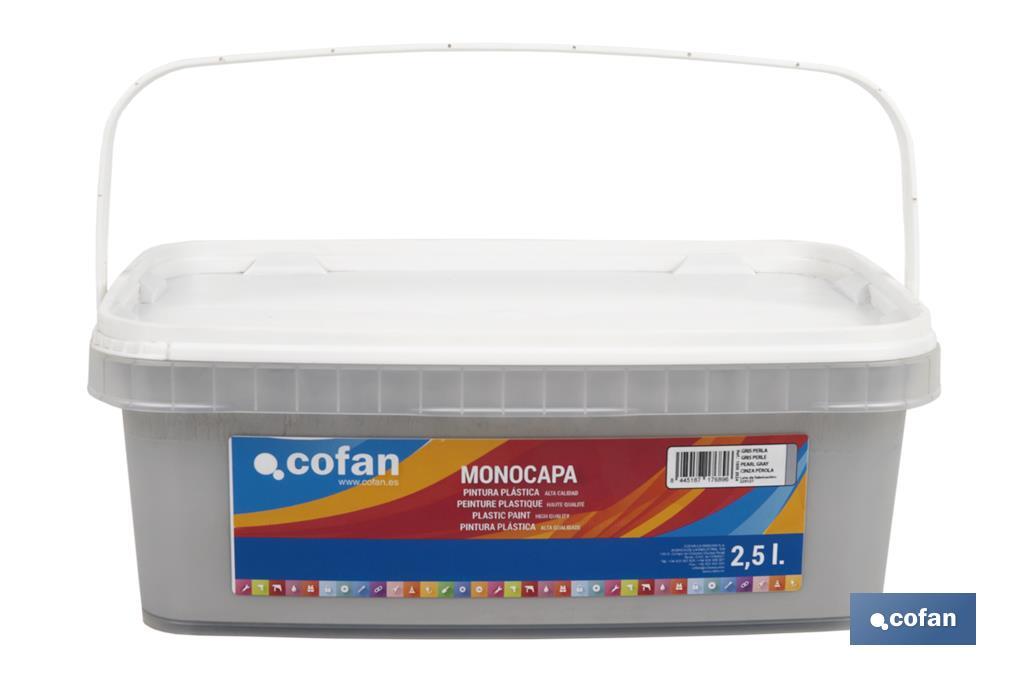 One-coat acrylic paint | Several colours | Suitable for indoor use - Cofan