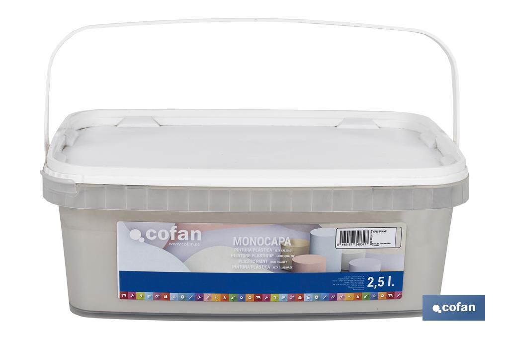 Peinture acrylique monocouche | Plusieurs couleurs | Convient pour utiliser à l'intérieur - Cofan