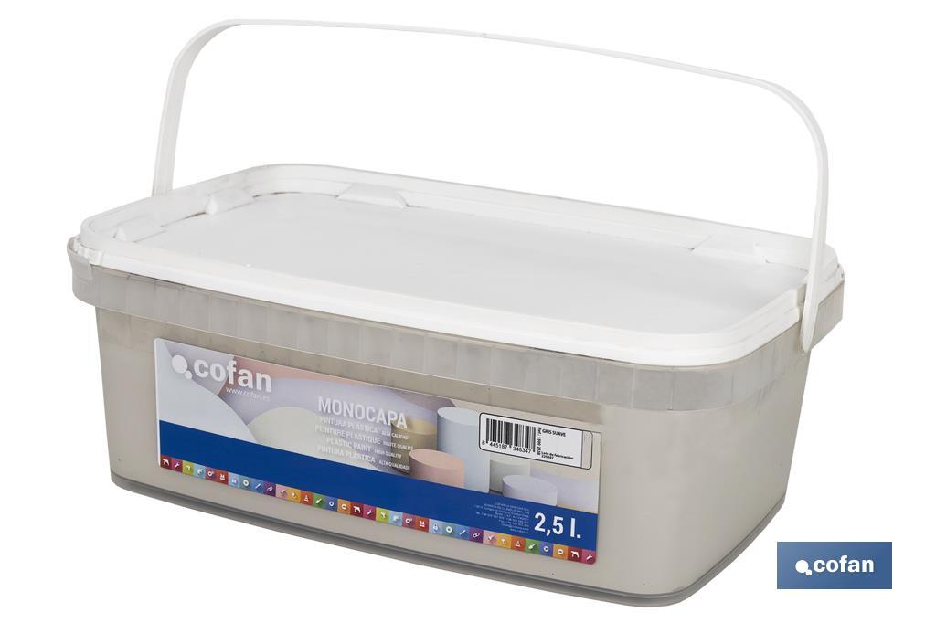 Peinture acrylique monocouche | Plusieurs couleurs | Convient pour utiliser à l'intérieur - Cofan