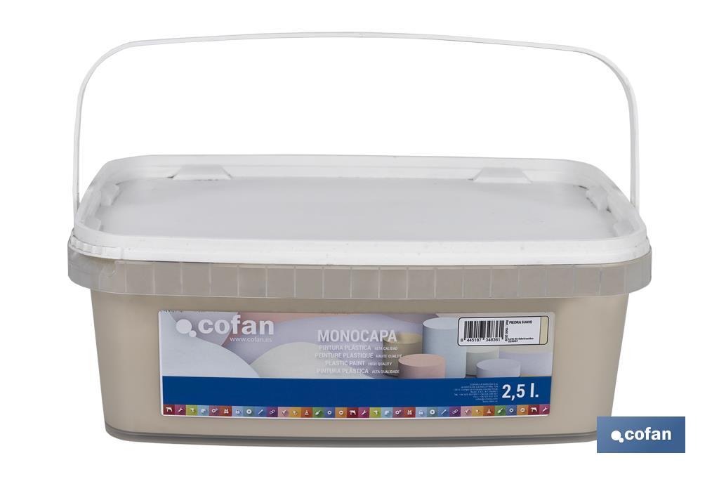 Peinture acrylique monocouche | Plusieurs couleurs | Convient pour utiliser à l'intérieur - Cofan