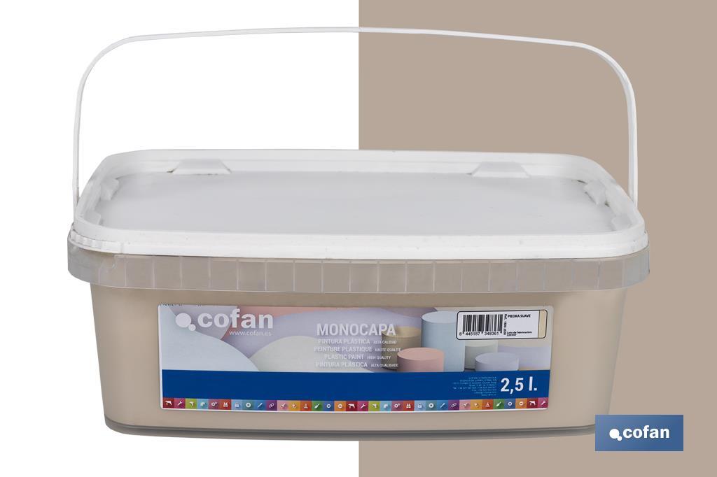 Peinture acrylique monocouche | Plusieurs couleurs | Convient pour utiliser à l'intérieur - Cofan