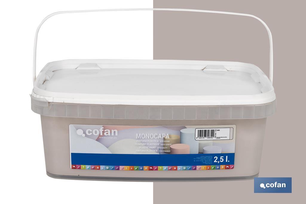 Peinture acrylique monocouche | Plusieurs couleurs | Convient pour utiliser à l'intérieur - Cofan