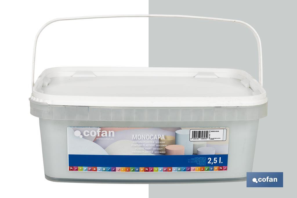 Peinture acrylique monocouche | Plusieurs couleurs | Convient pour utiliser à l'intérieur - Cofan