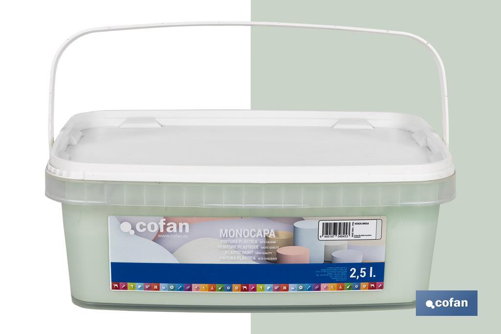 Peinture acrylique monocouche | Plusieurs couleurs | Convient pour utiliser à l'intérieur - Cofan