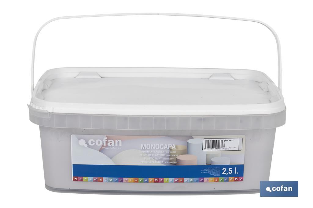 Peinture acrylique monocouche | Plusieurs couleurs | Convient pour utiliser à l'intérieur - Cofan
