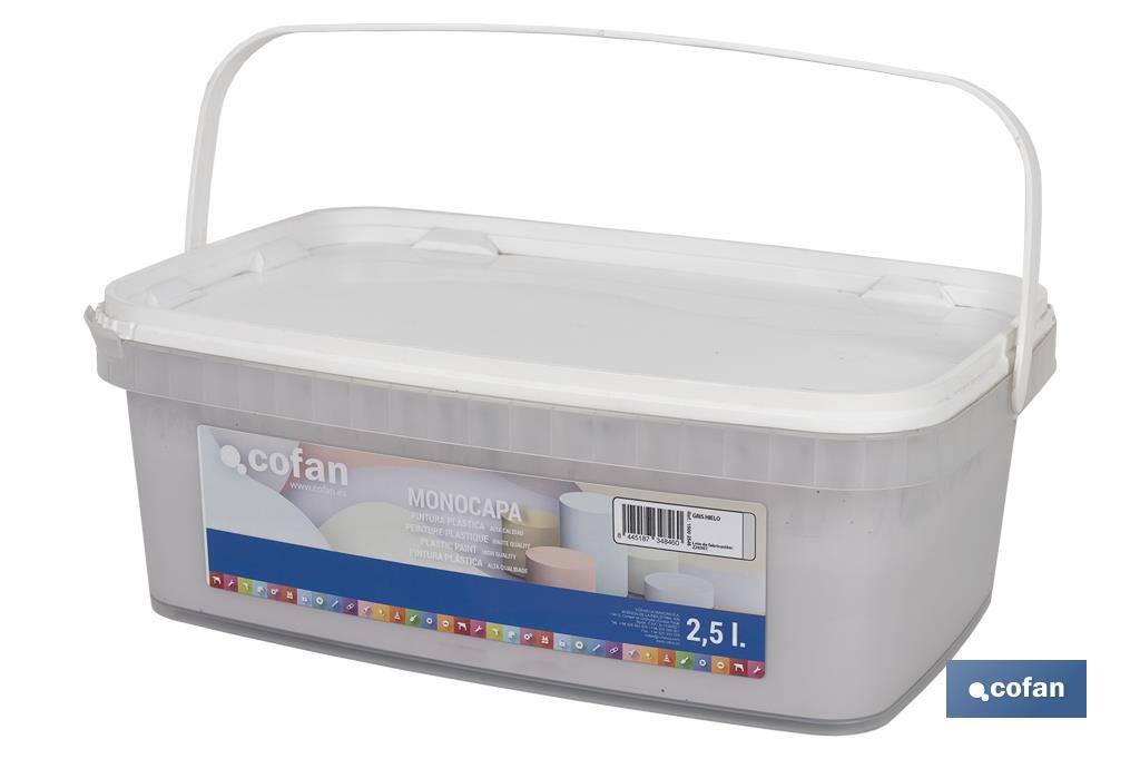 Peinture acrylique monocouche | Plusieurs couleurs | Convient pour utiliser à l'intérieur - Cofan