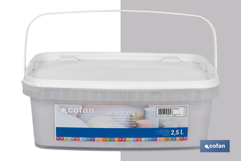 Peinture acrylique monocouche | Plusieurs couleurs | Convient pour utiliser à l'intérieur - Cofan