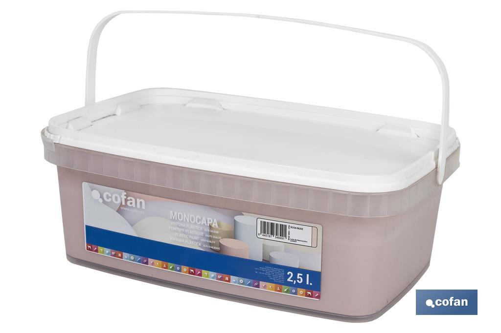 Peinture acrylique monocouche | Plusieurs couleurs | Convient pour utiliser à l'intérieur - Cofan