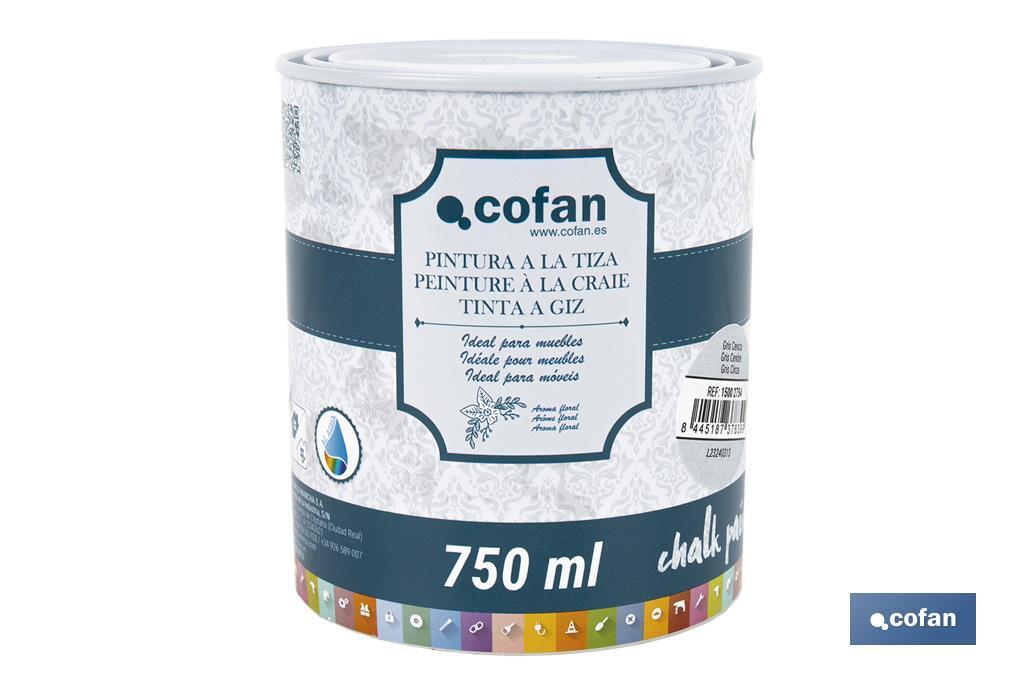 Pittura al gesso chalk paint | Ideale per restaurare e decorare mobili | Diverse capacità | Vari colori  - Cofan