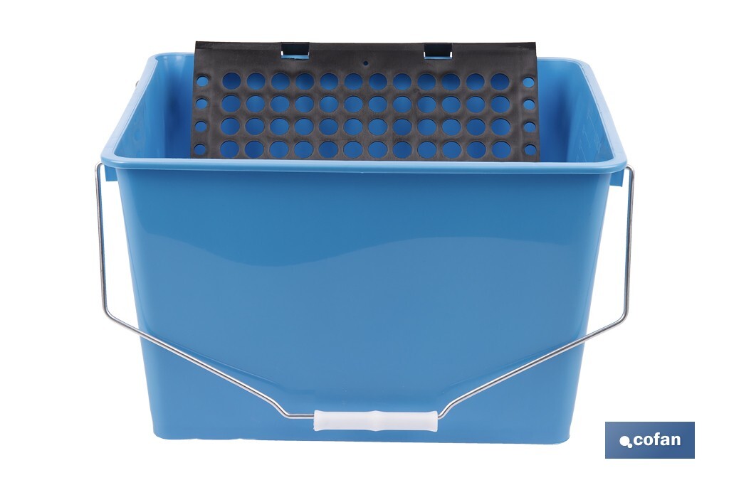 Bac avec grille pour égoutter les rouleaux | Avec anses métalliques incorporées | Spécial pour un usage professionnel - Cofan
