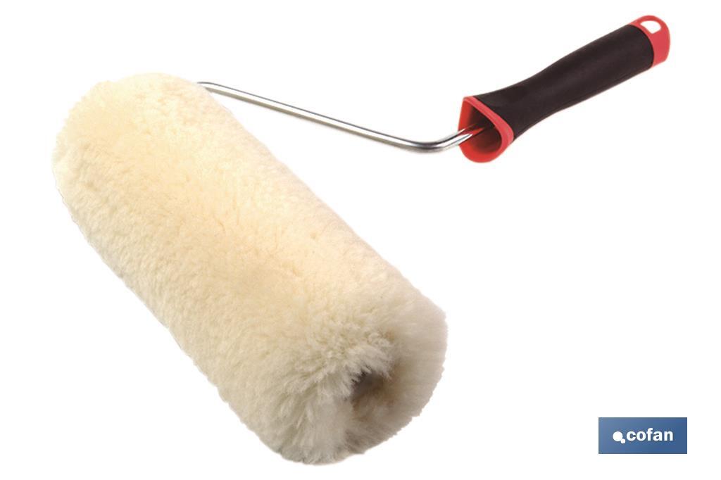 Wool paint roller for indoor and outdoor use | Professional tool | Several sizes - Cofan