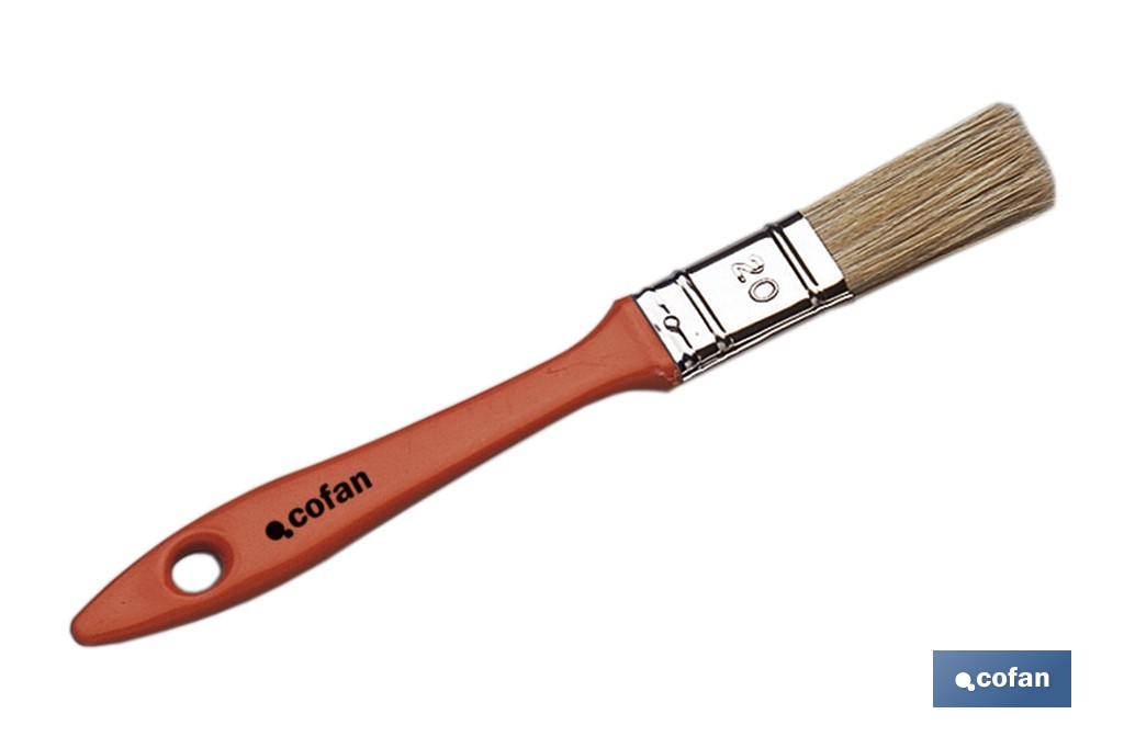 Brush with double thickness | Ergonomic handle | Made of polypropylene - Cofan