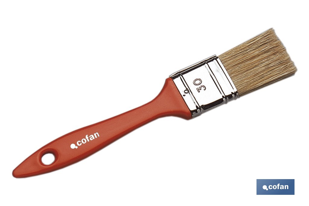 Brush with double thickness | Ergonomic handle | Made of polypropylene - Cofan