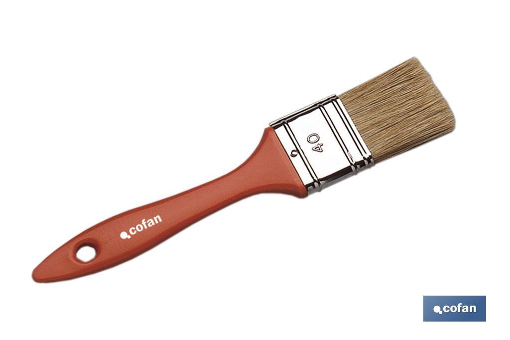 Brush with double thickness | Ergonomic handle | Made of polypropylene - Cofan