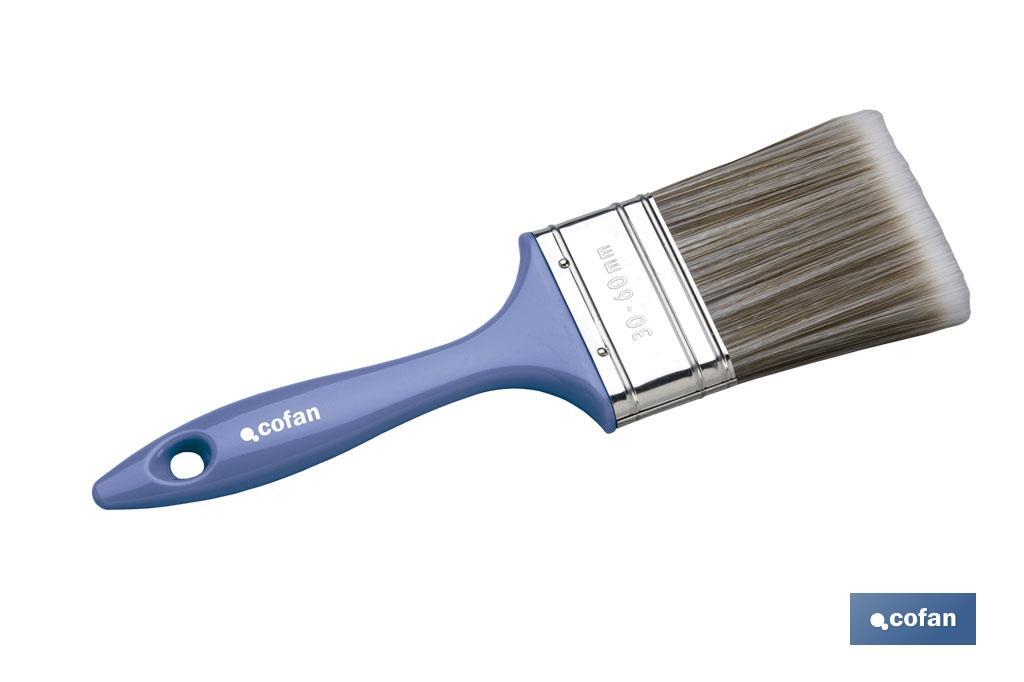 High-quality brush with triple thickness | Excellent finish | Several sizes | Perfect for professional use and water-based paints - Cofan