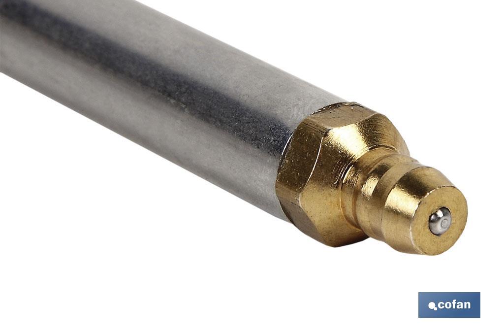 Pistolet pour Mousse de Polyuréthane Ultra | Manche ergonomique | Dimensions : 18 cm x ø2 mm - Cofan