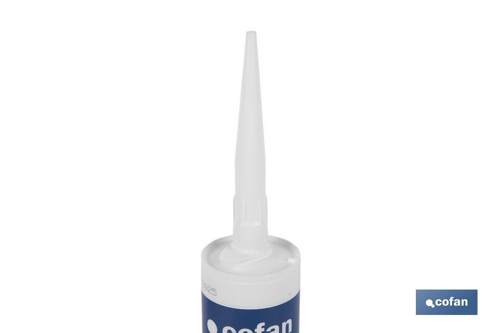 MS polymer sealant | Grey | Cartridge of 290ml - Cofan