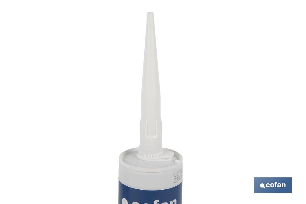 MS polymer sealant | Grey | Cartridge of 290ml - Cofan