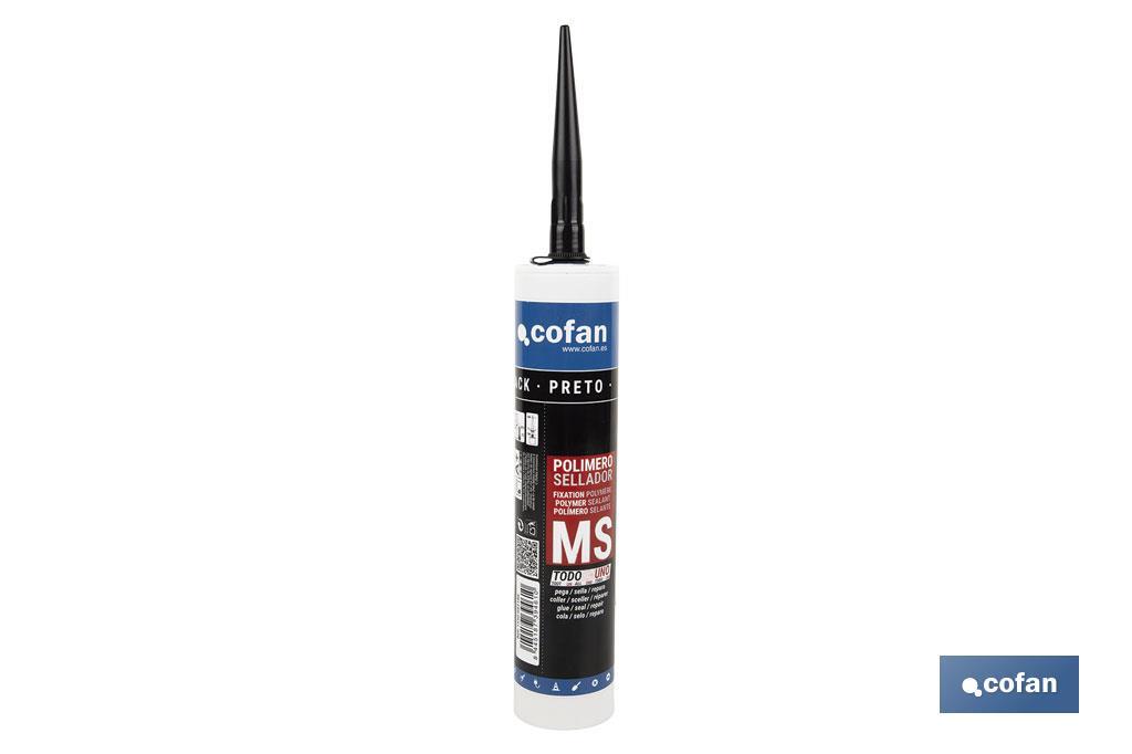 Scellant de Polymère MS | Couleur Grise | Cartouche de 290 ml - Cofan
