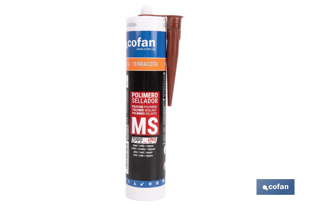 Scellant de Polymère MS | Different couleurs | Cartouche de 290 ml - Cofan