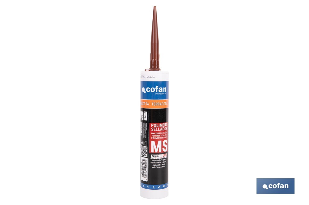 Scellant de Polymère MS | Different couleurs | Cartouche de 290 ml - Cofan