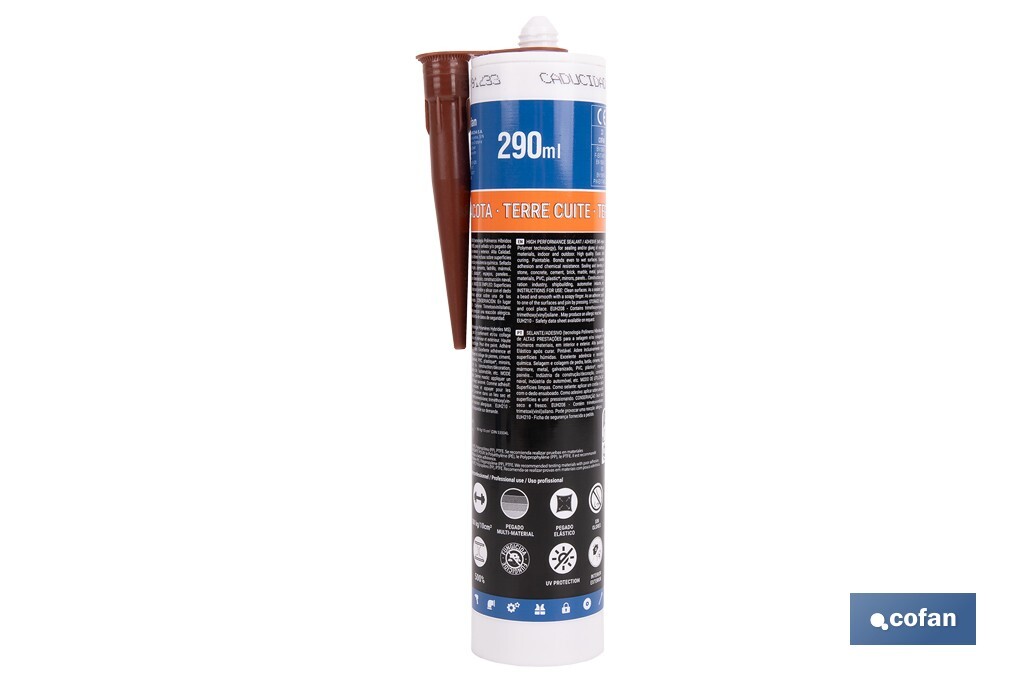 Scellant de Polymère MS | Different couleurs | Cartouche de 290 ml - Cofan