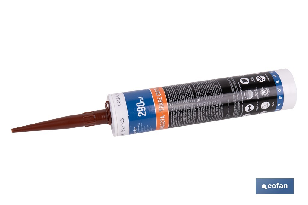 Scellant de Polymère MS | Different couleurs | Cartouche de 290 ml - Cofan