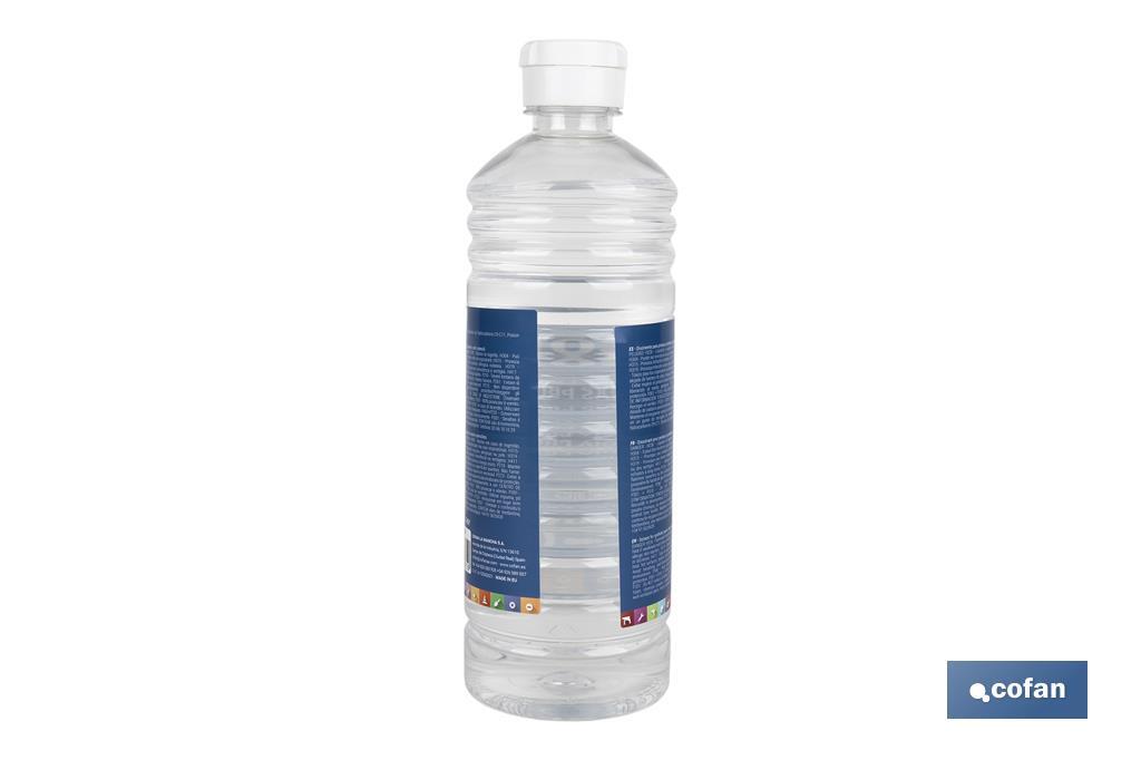 Essence de térébenthine professionnelle | Deux contenances : 500 ml ou 1 litre | Idéale pour dissoudre - Cofan
