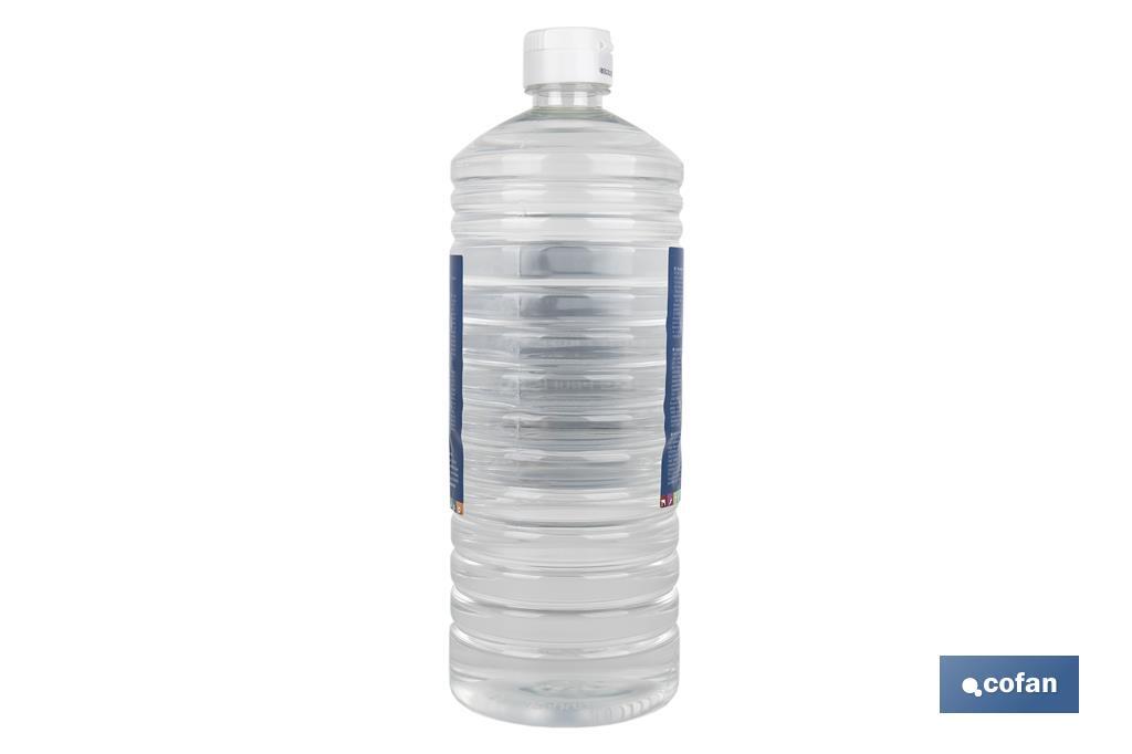 Essence de térébenthine professionnelle | Deux contenances : 500 ml ou 1 litre | Idéale pour dissoudre - Cofan