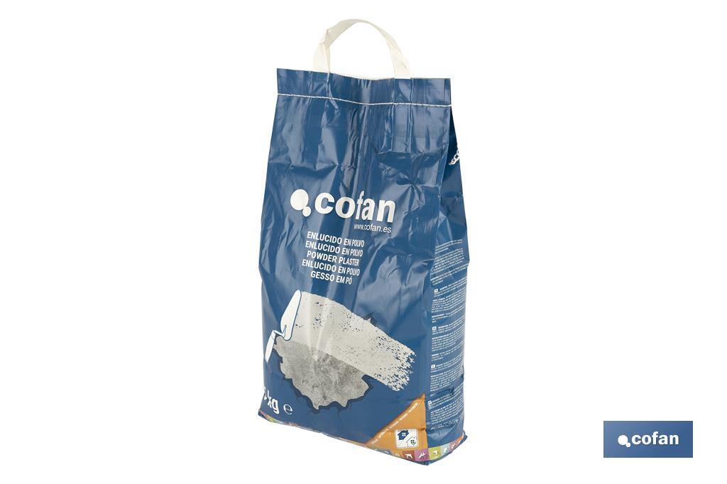 Gesso em Pó | Uso em Interiores | Formato de 1 e 5 kg - Cofan