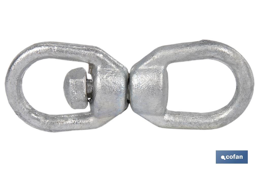 Reinforced rotatory shackle - Cofan