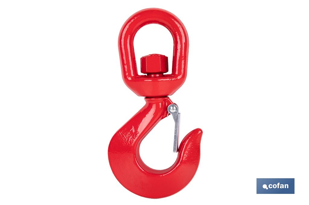 Gancio con sicurezza girevole in carbonio C40 - Cofan