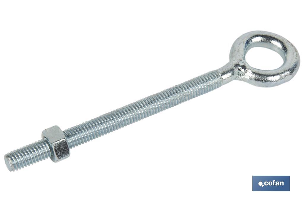 Fixation hook with nut - Cofan