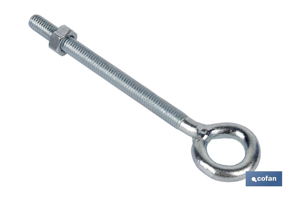 Fixation hook with nut - Cofan