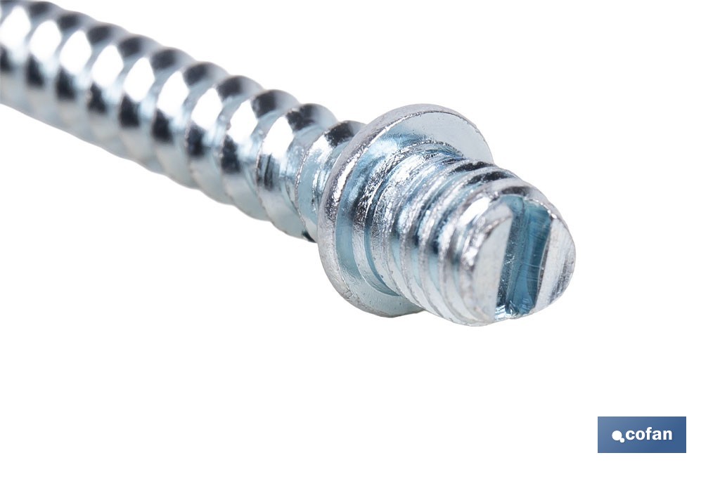 Hexagon head screws for metallic hose clamps - Cofan