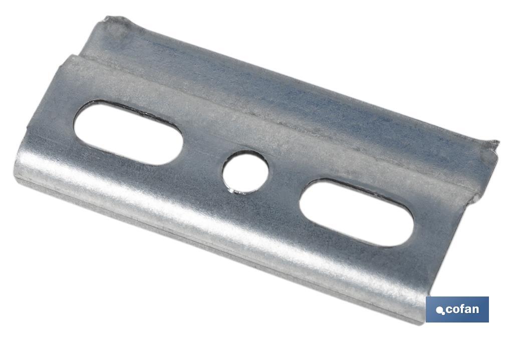 Hanging bracket for hanging and fixing | Size: 60mm  - Cofan