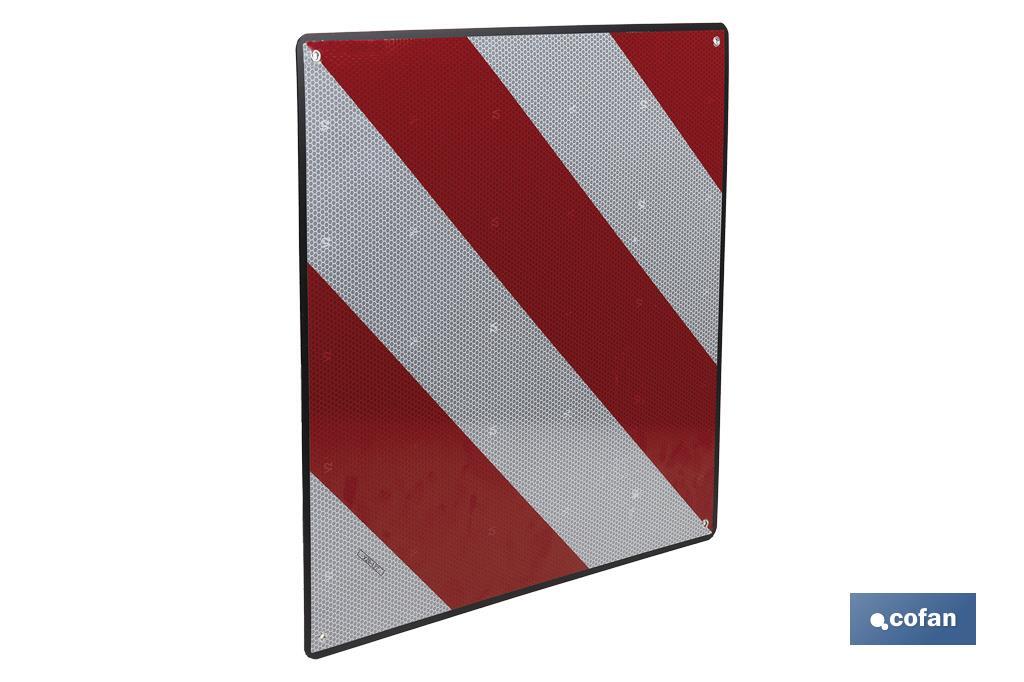 Approved V20 signal for protruding load | ABS | Suitable for any vehicle - Cofan