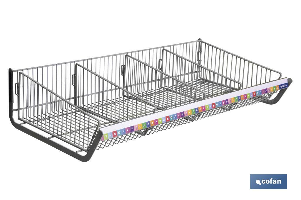 DIVIDER FOR THE DISPLAY STAND BASKET - Cofan