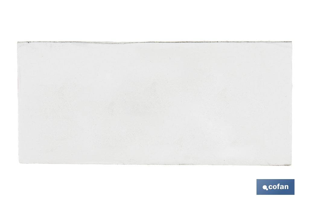 Catadióptrico Rectangular Autoadhesivo | Colores: ámbar y rojo | Medidas: 79 x 35 mm - Cofan