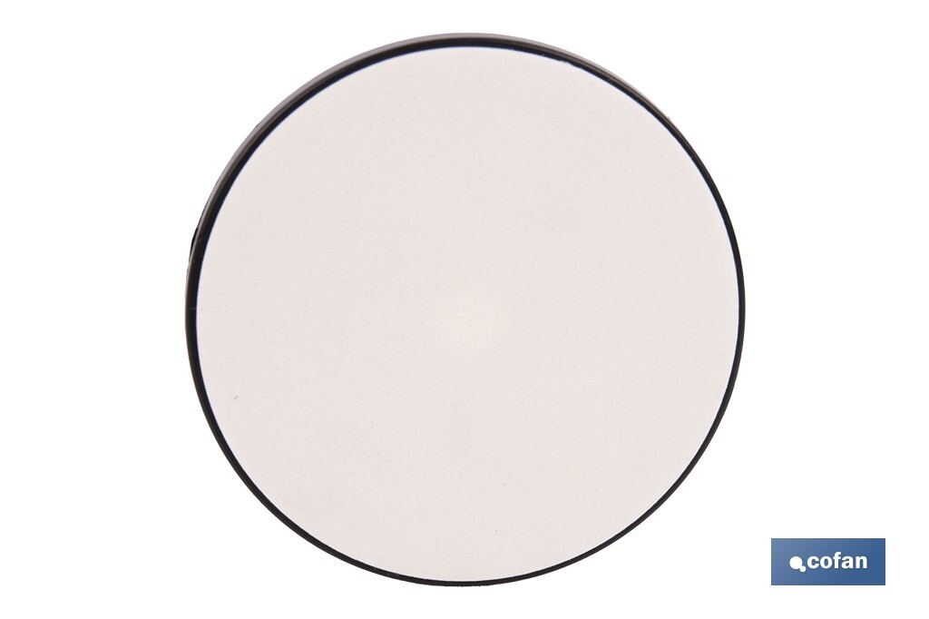 Round reflectors without screw | Adhesive backing | Approved product | Diameter: 60 mm | Available in 3 different colours - Cofan