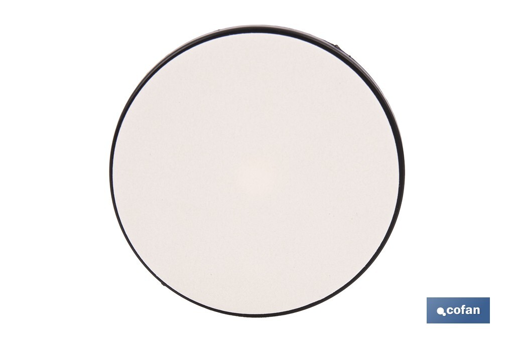 Round reflectors without screw | Adhesive backing | Approved product | Diameter: 60 mm | Available in 3 different colours - Cofan