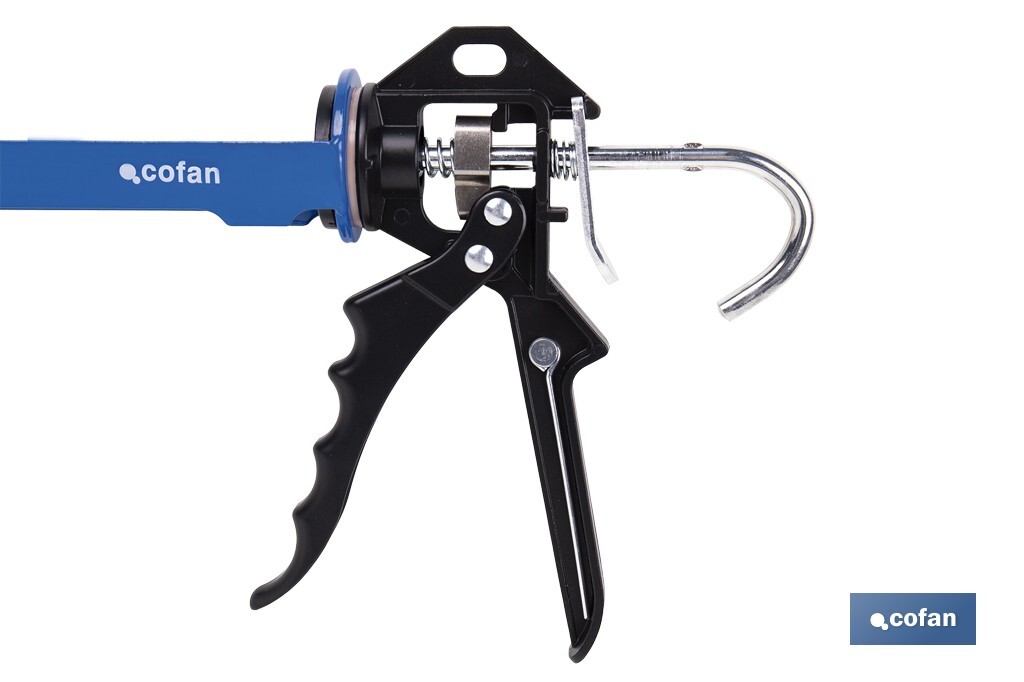 Pistolet à silicone professionnel | Pistolet pour scellant en aluminium | Pour cartouches de 310 ml - Cofan