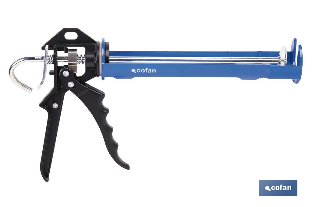 Pistolet à silicone professionnel | Pistolet pour scellant en aluminium | Pour cartouches de 310 ml - Cofan