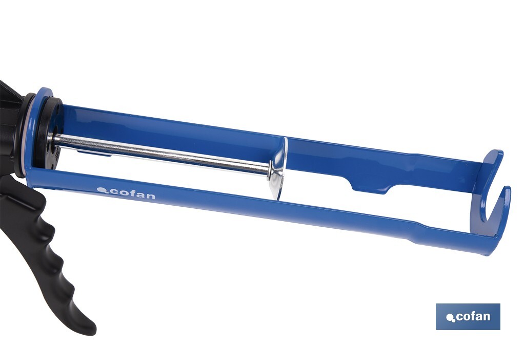 Pistolet à silicone professionnel | Pistolet pour scellant en aluminium | Pour cartouches de 310 ml - Cofan