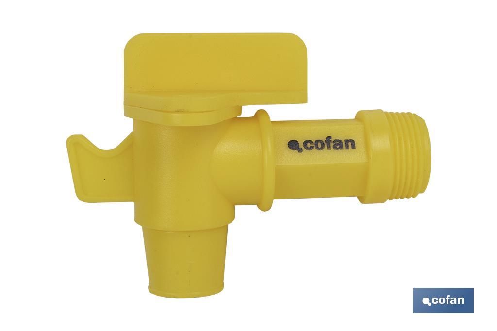 Polyethylene Tap R 3/4" - Cofan