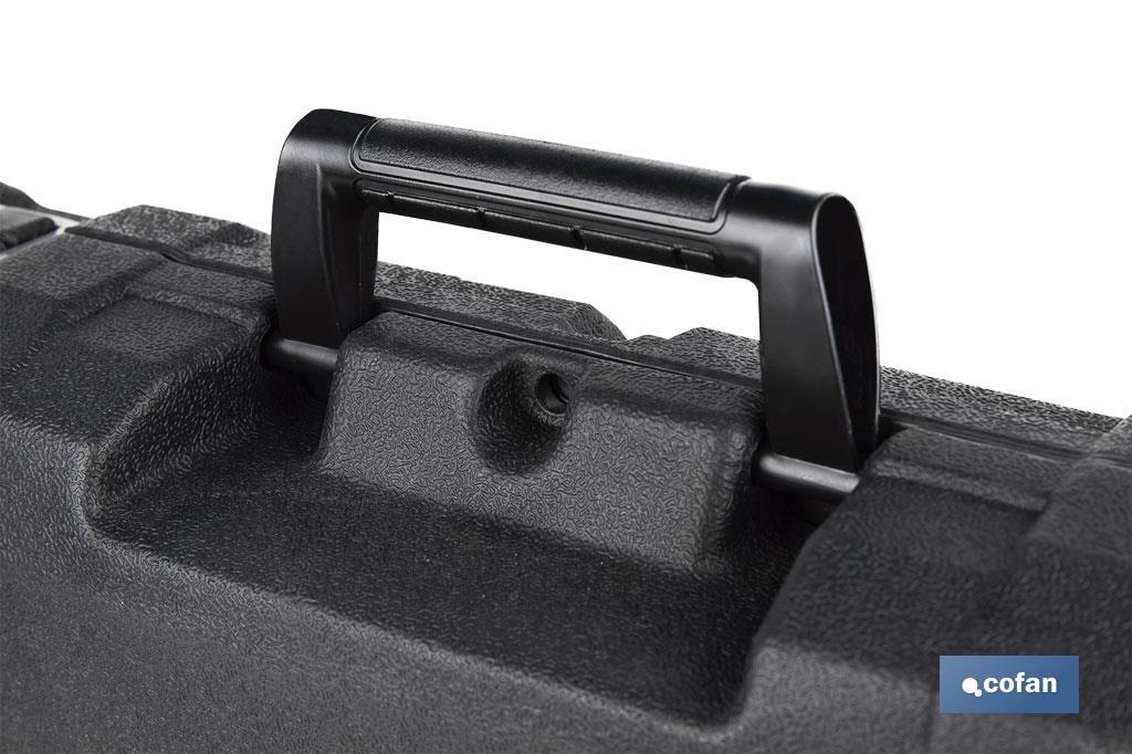 Pistola engrasadora a batería | Batería Li-ion 21 V 2 Ah | Presión máxima: 690 bar | Adecuada para cartuchos de 400 ml - Cofan