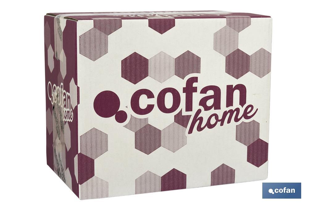 Pack de 6 copas de vinho Modelo Ágata | Disponível em diferentes capacidades | 100% sem chumbo - Cofan