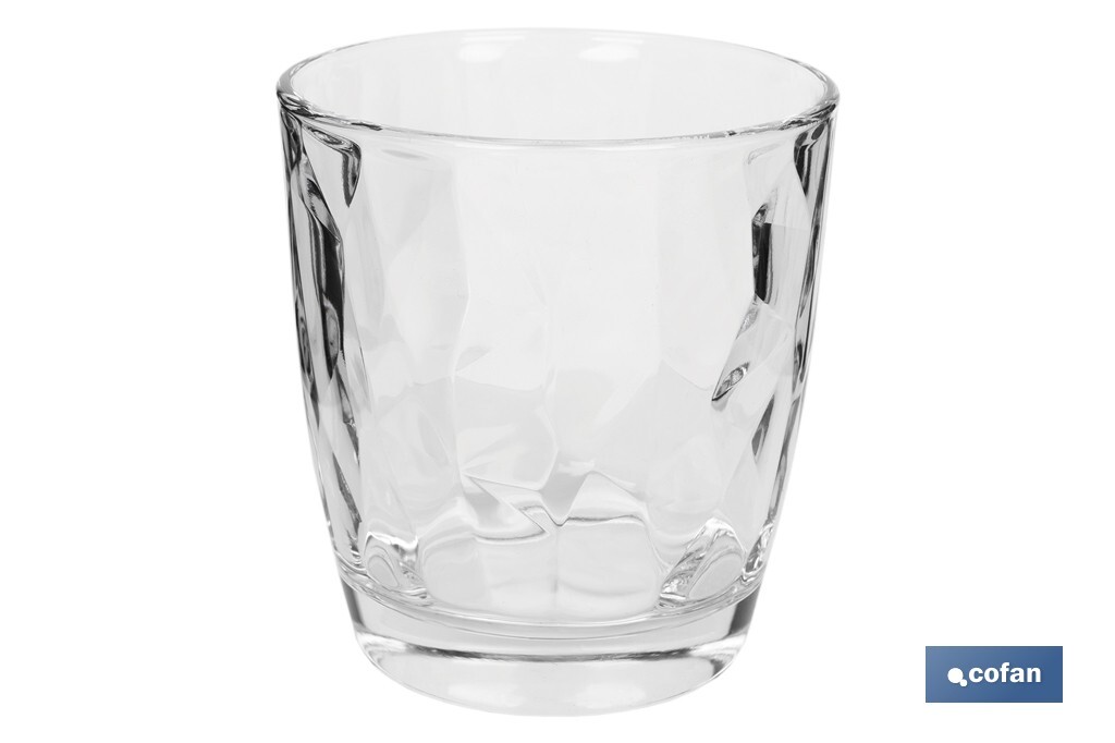 Pack de 6 verres à eau Modèle Jade | Disponibles en différentes contenances | Plusieurs couleurs - Cofan